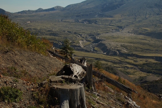 the area of Mt. St. Helens